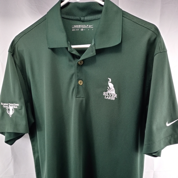 hunter green dri fit shirt